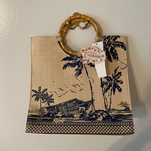 NWT Disney Tiki Kingdom Canvas Tote